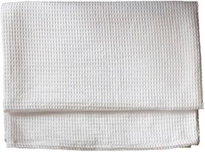 Heckett & Lane Waffle Plaid 100% Katoen 180x260 Cm White