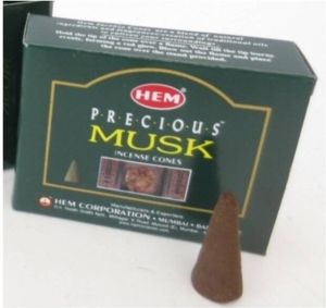 HEM Wierook kegeltjes Musk Wierookstokjes