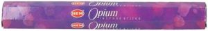 Hem Wierook Opium wierook 20x stokjes geurstokjes per pakje Opium heeft een warme en troostende geur en Oosters en kruidig Wierookstokjes