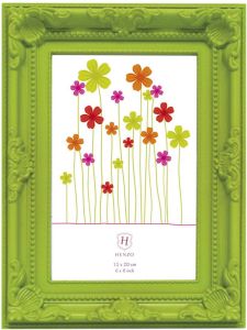 Henzo Fotolijst Colour Barok Fotomaat 15x20 Cm Groen