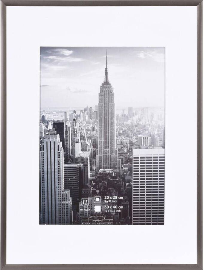 Henzo fotolijst Manhattan 30 x 40 cm grijs