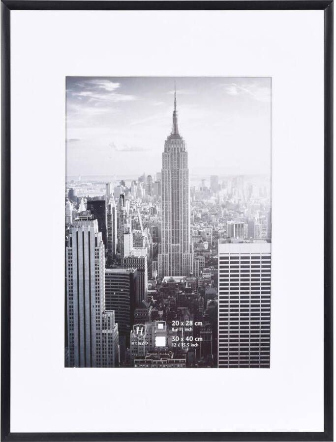 Henzo fotolijst Manhattan 30 x 40 cm zwart