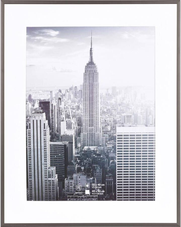 Henzo fotolijst Manhattan 40 x 50 cm grijs