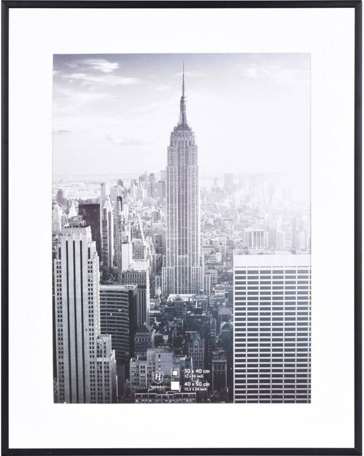 Henzo fotolijst Manhattan 40 x 50 cm zwart