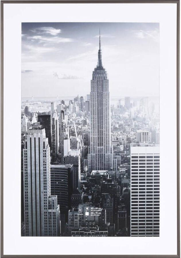 Henzo Fotolijst Manhattan Fotomaat 50x70 cm Donkergrijs