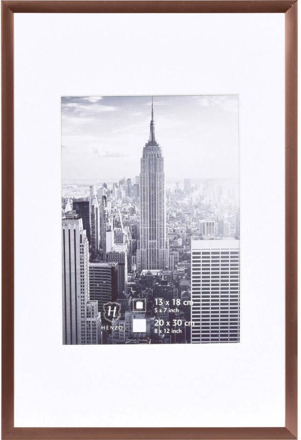 Henzo Fotolijst Manhattan Fotomaat 20x30 cm Brons