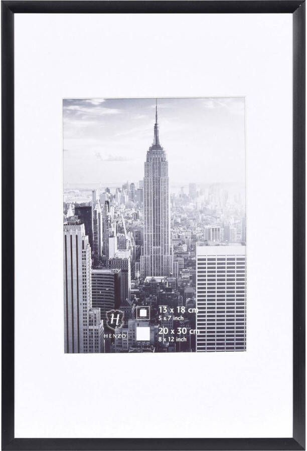 Henzo Fotolijst Manhattan Fotomaat 20x30 cm Zwart