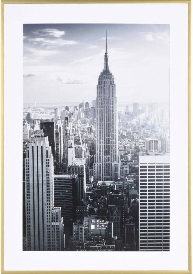 Henzo Fotolijst Manhattan Fotomaat 50x70 cm Goud