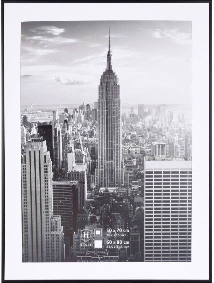 Henzo Fotolijst Manhattan Fotomaat 60x80 cm Zwart