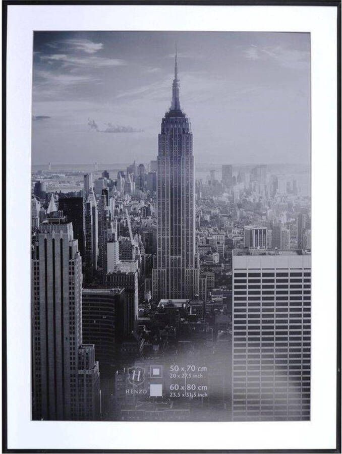 Henzo Fotolijst Manhattan Fotomaat 70x100 cm Zwart