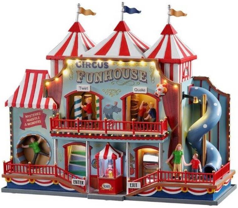 LEMAX 'Circus Funhouse' Verlichte attractie met animatie &