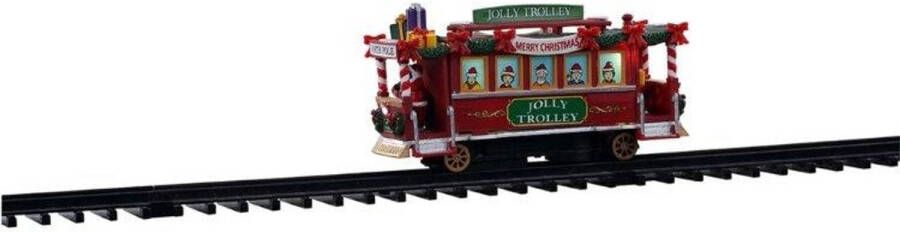 LEMAX 'Jolly Trolley' Verlichte trein met animatie & muziek|geluid