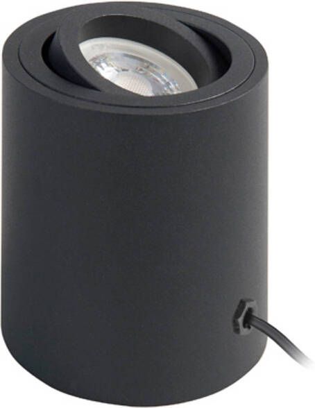 Prolenta Premium Highlight Rebel Tafellamp GU10 8 x 8 x 9.5cm Zwart