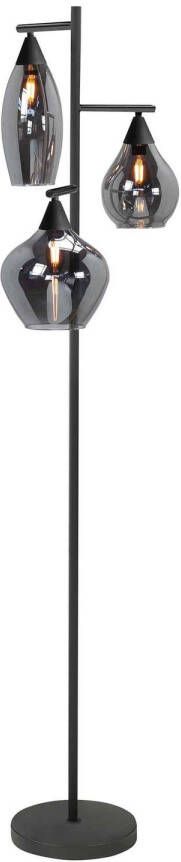 Highlight Vloerlamp Cambio 3 lichts 160 cm zwart