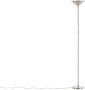 Hioshop Corong verlichting vloerlamp 28x28x180cm staal zilverkleur. - Thumbnail 1