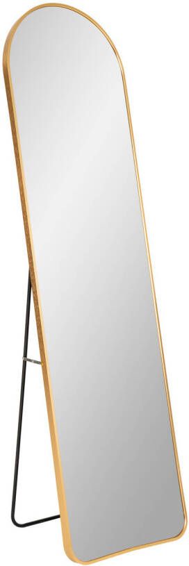 Hioshop Madrid spiegel 40x150 cm messing.