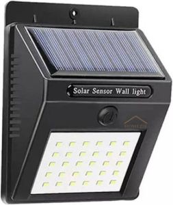 Homezie Solar Buitenlamp met bewegingssensor Op Zonne-energie IP65 Waterdicht Solar tuinverlichting