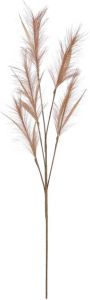 House of seasons Pluimgras losse steel tak meerdere stengels lichtbruin 98 cm Decoratie kunst pluimen Kunsttakken