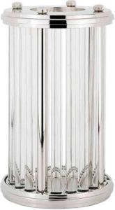 Richmond Interiors Bazar Bizar Richmond Windlicht Emeray Zilver Medium 34x21 CM