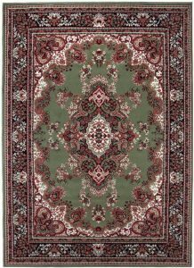 Interieur05 Vintage Vloerkleed Nain Perzisch Groen
