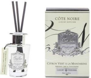 InteriorScent nl Geurstokjes Persian Lime 90ml zilver- Cote Noire