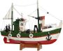 Items Vissersboot schaalmodel Hout 23 x 7 x 18 cm Maritieme boten decoraties voor binnen Beeldjes - Thumbnail 2