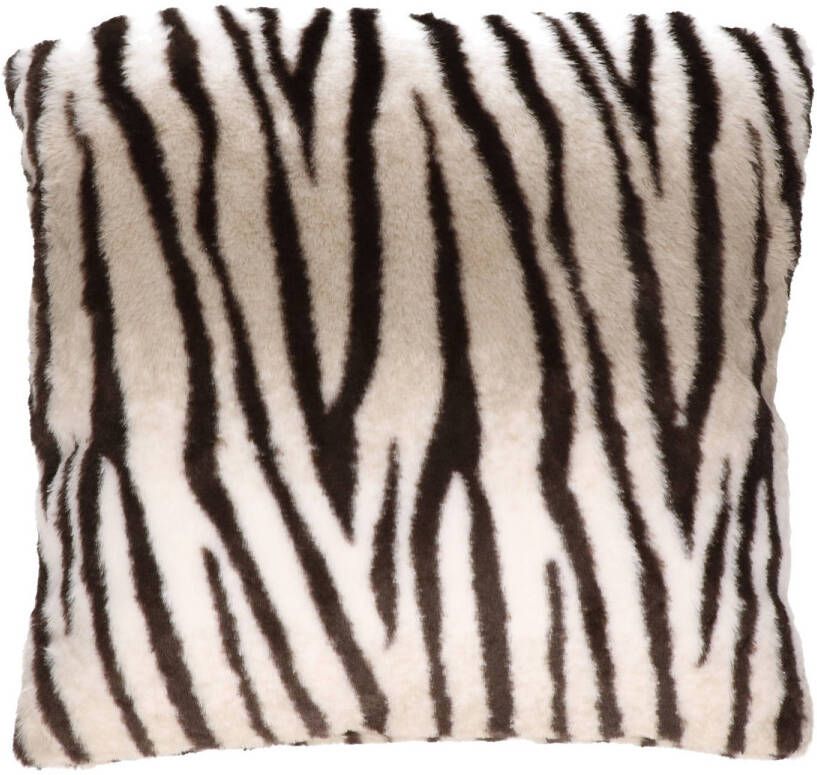 Items Woonkussen sierkussen zebra dierenprint 45 x 45 cm Sierkussens