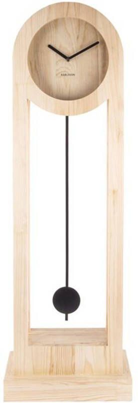 Karlsson Vloerklok Lena Pendulum Grenen hout 100x30x11 5cm