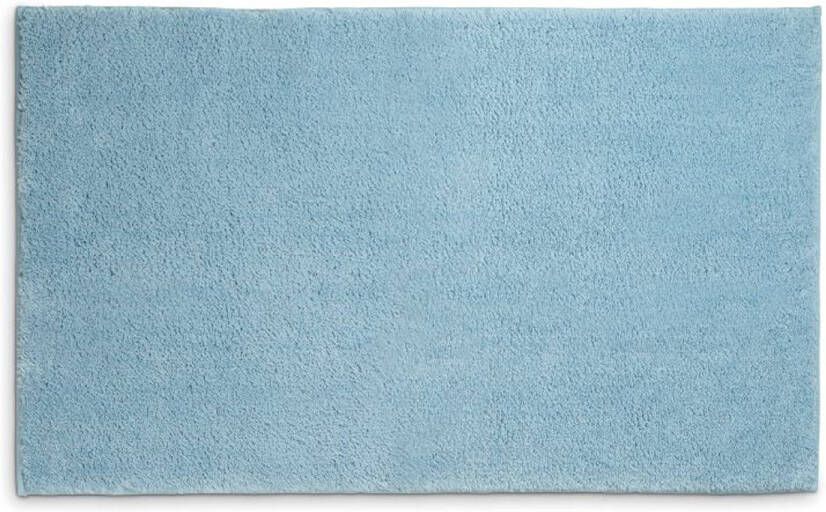 Kela Badmat 100 x 60 cm Polyester IJs Blauw Maja