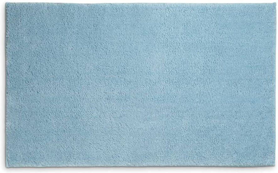 Kela Badmat 120 x 70 cm Polyester IJs Blauw Maja
