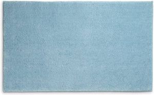 Kela Badmat 80 x 50 cm Polyester IJs Blauw Maja