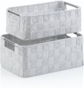 Kela Porto Mand Set van 2 Stuks Wit