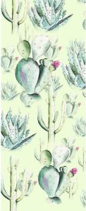 Komar Cactus Green Vlies Fotobehang 100x250cm 1-baan
