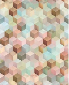 Komar Cubes Vlies Fotobehang 200x250cm 2-banen