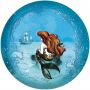 Komar Fotobehang Ariel Dreaming 125 x 125 cm (breedte x hoogte) rond en zelfklevend - Thumbnail 1