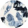 Komar Vliesbehang Arty Blue 125 x 125 cm (breedte x hoogte) rond en zelfklevend (1 stuk) - Thumbnail 1