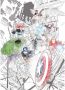 Komar Avengers Attack Vlies Fotobehang 200x280cm 4-banen - Thumbnail 1