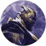 Komar Fotobehang Avengers Painting Thanos 125 x 125 cm (breedte x hoogte) rond en zelfklevend - Thumbnail 1