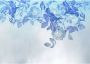 Komar Vliesbehang Blue Aura 350x250 cm (breedte x hoogte) (1 stuk) - Thumbnail 1