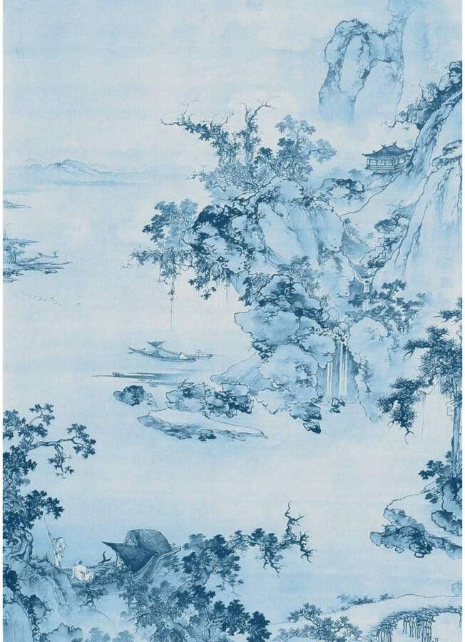 Komar Fotobehang Blue China 200x280cm Vliesbehang