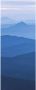 Komar Blue Mountain Vlies Fotobehang 100x250cm 1-baan - Thumbnail 1