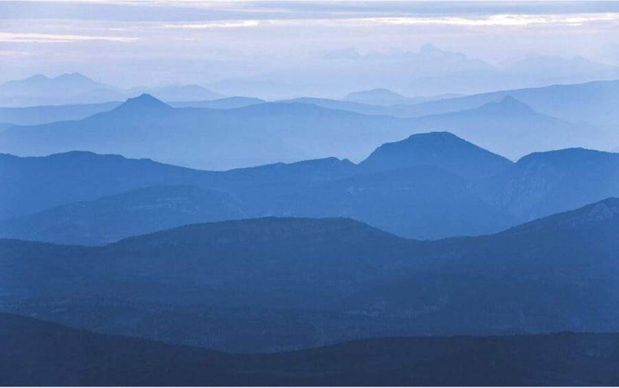 Komar Blue Mountain Vlies Fotobehang 400x250cm 4-banen