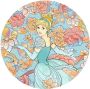 Komar Vliesbehang Cinderella Pastel Dreams 125 x 125 cm (breedte x hoogte) rond en zelfklevend (1 stuk) - Thumbnail 1