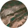 Komar Vliesbehang Cuivre 125 x 125 cm (breedte x hoogte) rond en zelfklevend (1 stuk) - Thumbnail 1