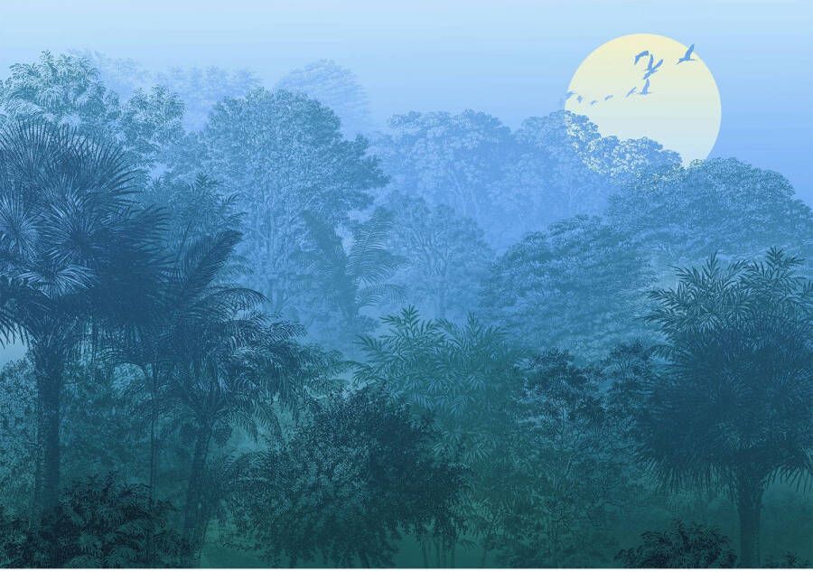Komar Deep in the Jungle Vlies Fotobehang 400x280cm 8-Banen