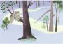 Komar Vliesbehang Dumbo Sleep on Tree 400x280 cm (breedte x hoogte) - Thumbnail 1