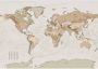 Komar Vliesbehang Earth Map 350x250 cm (breedte x hoogte) - Thumbnail 1