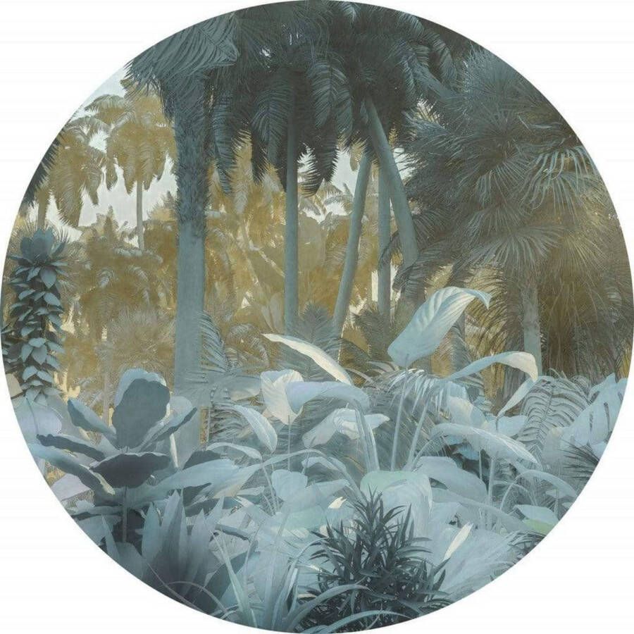 Komar Vliesbehang Exotic Jungle 125 x 125 cm (breedte x hoogte) rond en zelfklevend (1 stuk)