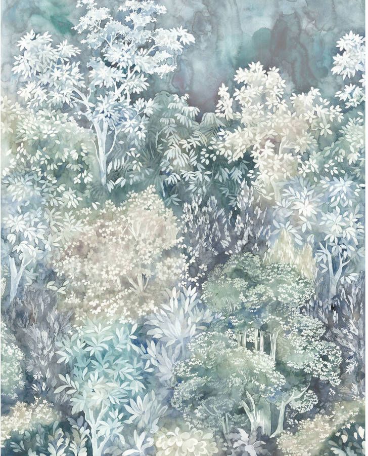 Komar Vliesbehang Forêt Enchantée 200 x 250 cm (breedte x hoogte) (1 stuk)