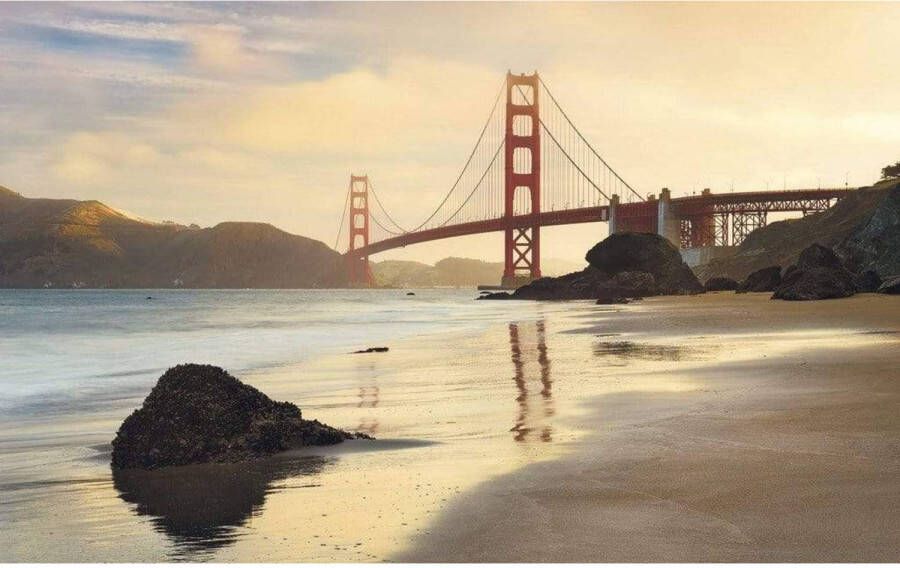 Komar Fotobehang Golden Gate 400x250cm Vliesbehang